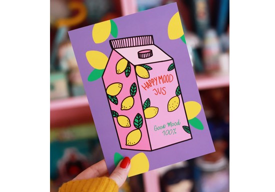 Affiche "Créative Juice" A5