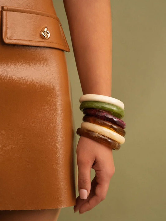 Bracelet jonc Alio ( coloris au choix)