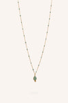 Collier Aveny - Aventurine verte
