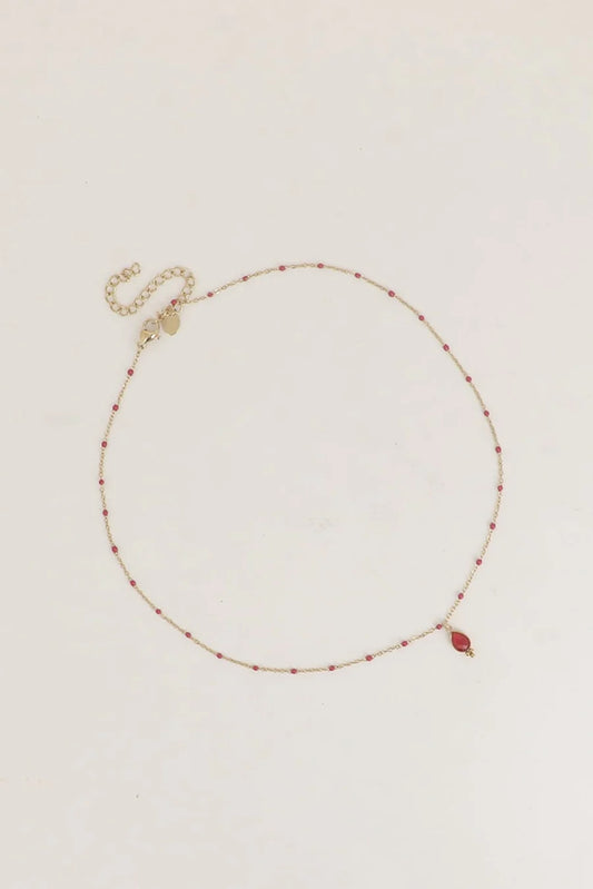 Collier Aveny - Cornaline