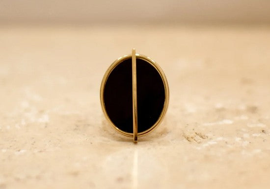 Bague Chanez noir