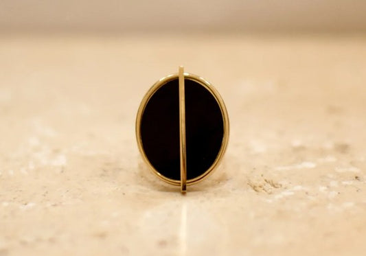 Bague Chanez noir