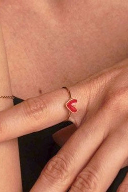 Bague Yesenia - Rouge