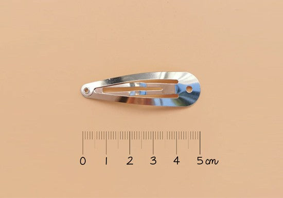 Barrette coeur ciel
