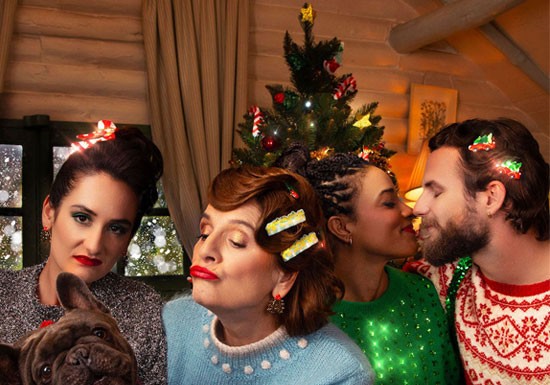 Barrette Voiture sapin