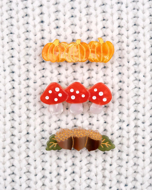 Barrette Citrouilles