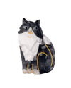 Barrette Chat noir et blanc