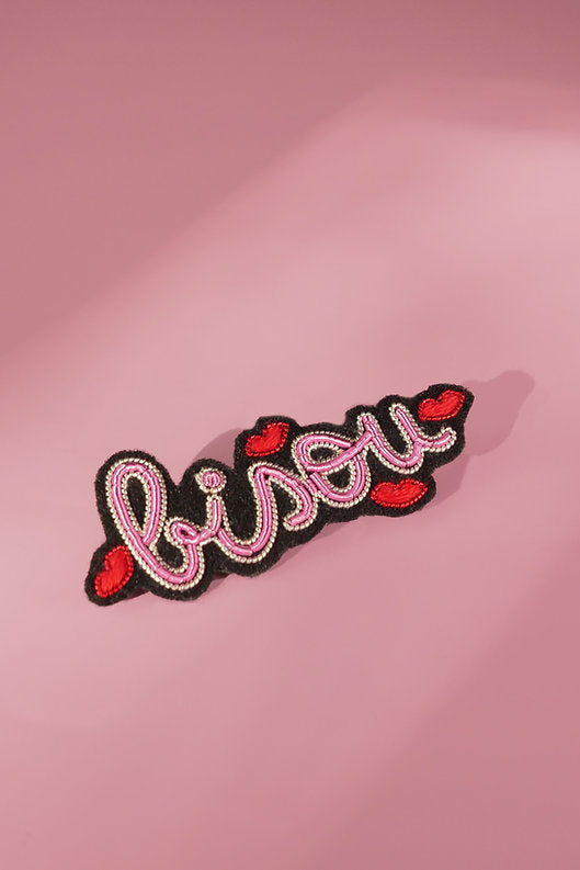 Broche Bisou