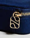 Boite Marie Velours Bleu marine