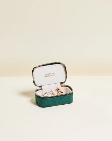 Boite Marie Velours Vert
