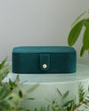Boite Brigitte Velours côtelé Vert