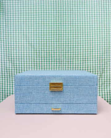 Boite Denise Lin bleu