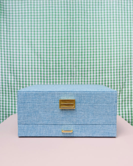 Boite Denise Lin bleu