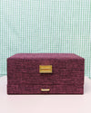 Boite Denise Lin bordeaux