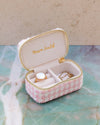 Boite Marie Pied-de-poule Rose