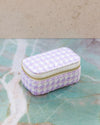 Boite Marie Pied-de-poule Mauve
