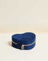 Boite Céleste Velours Bleu saphir