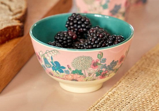 Bol - Flower Collage Rose clair