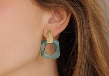 Boucles d'oreilles Ava (coloris au choix)