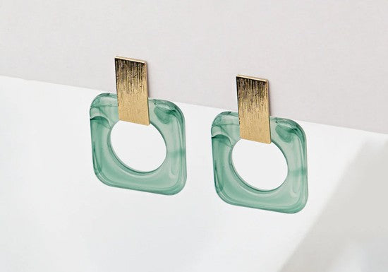 Boucles d'oreilles Ava (coloris au choix)