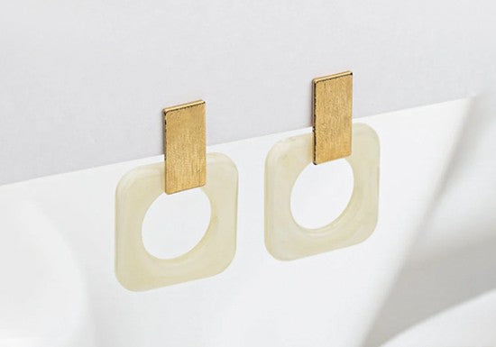 Boucles d'oreilles Ava (coloris au choix)