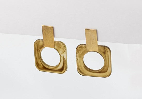 Boucles d'oreilles Ava (coloris au choix)