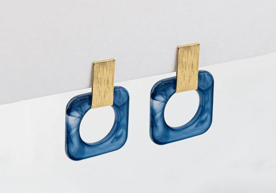 Boucles d'oreilles Ava (coloris au choix)