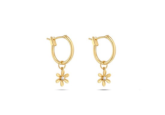 Boucles d'oreilles Daisy Hoop