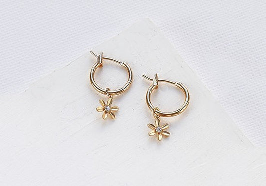 Boucles d'oreilles Daisy Hoop