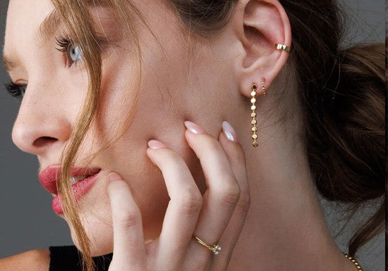 Boucles d'oreilles Disc Elegance