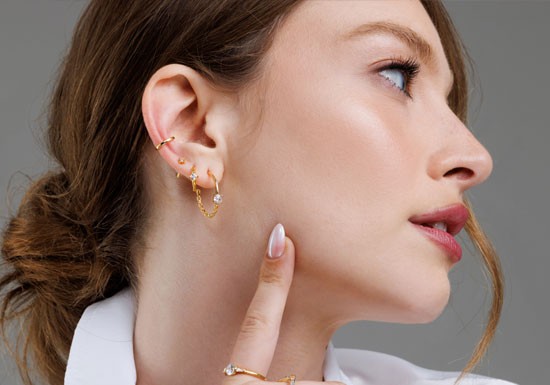 Boucles d'oreilles Glamour Hoop