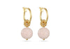 Boucles d'oreilles Lara hoop (coloris au choix)