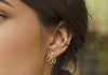 Boucles d'oreilles Lotus Post (coloris au choix)