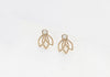 Boucles d'oreilles Lotus Post (coloris au choix)