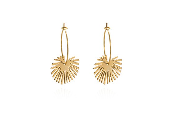 Boucles d'oreilles Palma Hoop