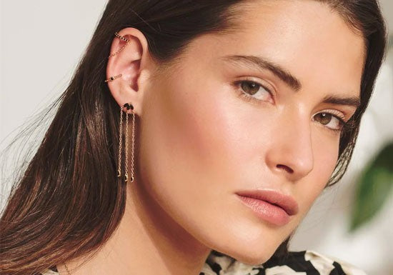 Boucles d'oreilles Royal (couleur au choix)