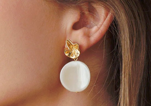 Boucles d'oreilles Sabine (coloris au choix)