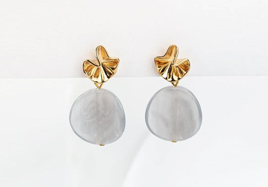 Boucles d'oreilles Sabine (coloris au choix)