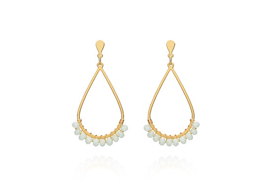 Boucles d'oreilles Sahara (coloris au choix)