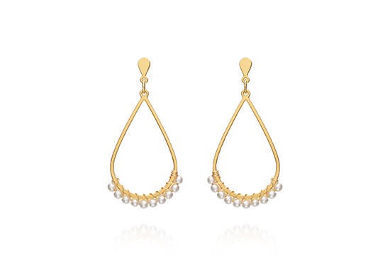 Boucles d'oreilles Sahara (coloris au choix)