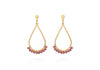 Boucles d'oreilles Sahara (coloris au choix)