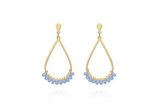 Boucles d'oreilles Sahara (coloris au choix)