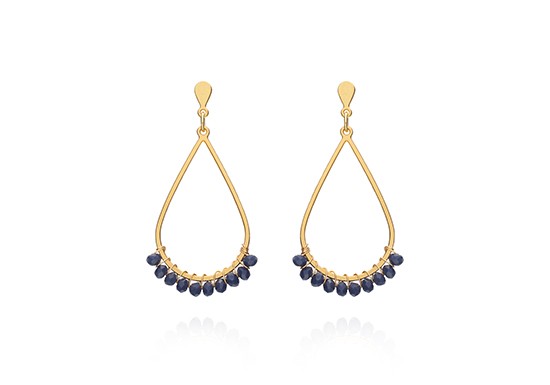 Boucles d'oreilles Sahara (coloris au choix)