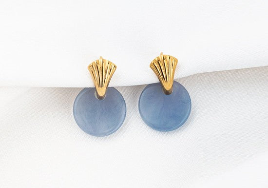 Boucles d'oreilles Sylvie (coloris au choix)