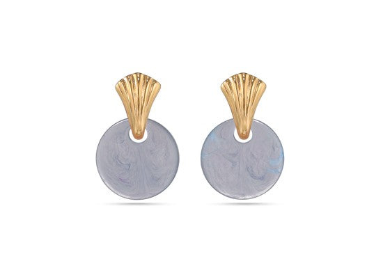 Boucles d'oreilles Sylvie (coloris au choix)