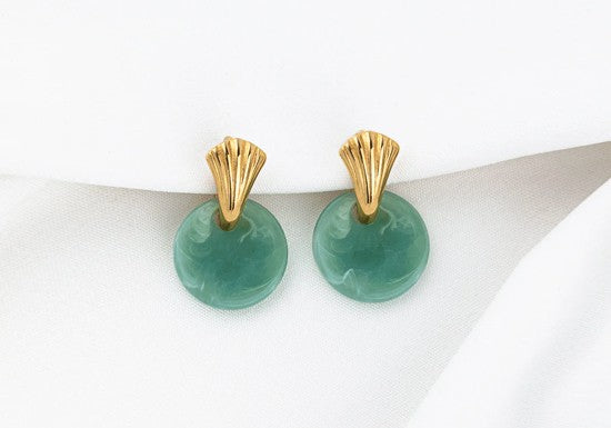 Boucles d'oreilles Sylvie (coloris au choix)
