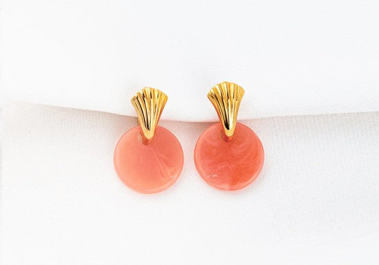 Boucles d'oreilles Sylvie (coloris au choix)
