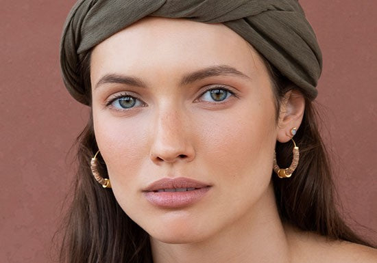 Boucles d'oreilles Tangier (coloris au choix)