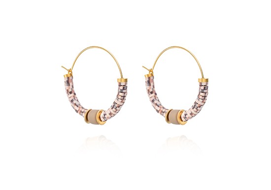 Boucles d'oreilles Tangier (coloris au choix)