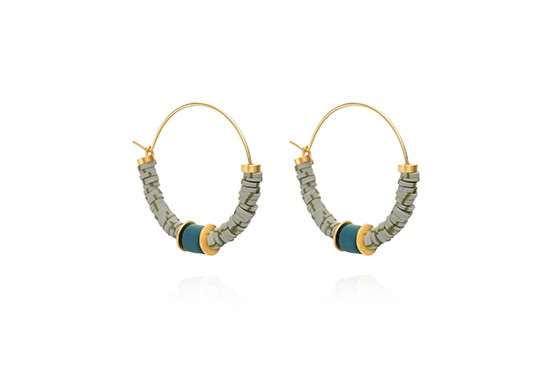 Boucles d'oreilles Tangier (coloris au choix)
